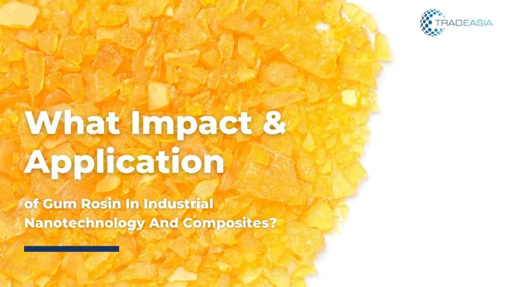 ¿Qué impacto y aplicación de la colofonia de goma en la nanotecnología industrial y los compuestos?