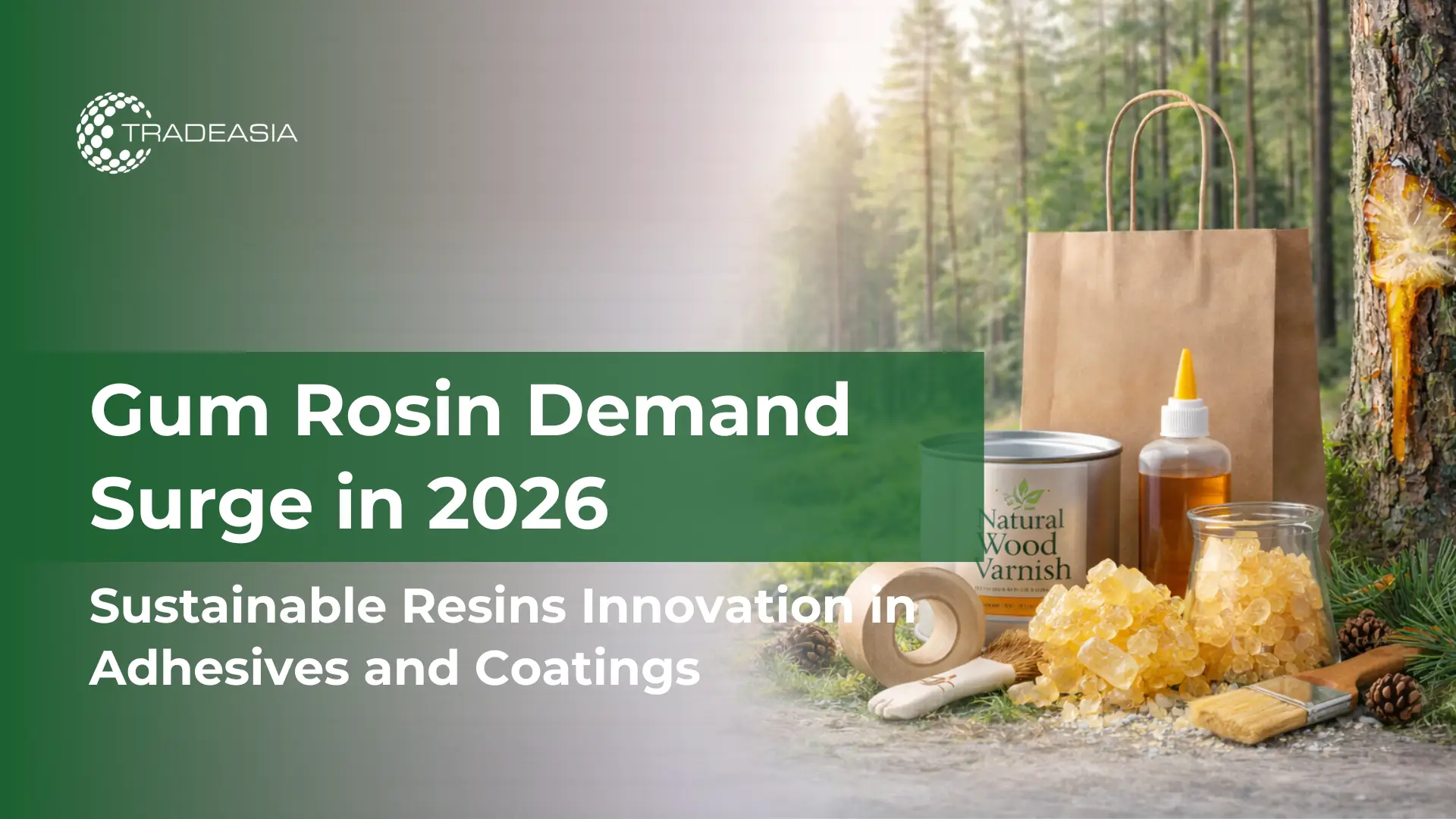 Sostenibilidad de la resina de goma: resinas ecológicas en adhesivos, recubrimientos y tintas