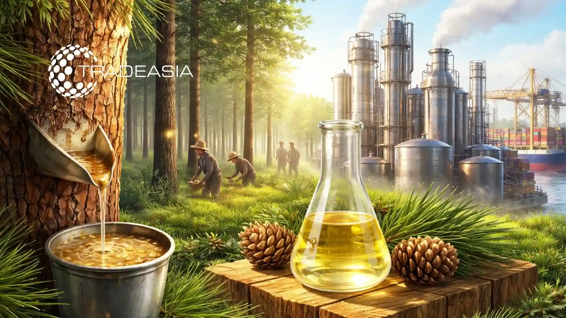 Forest to Global Trade: Asia’s Gum Turpentine Oil Network