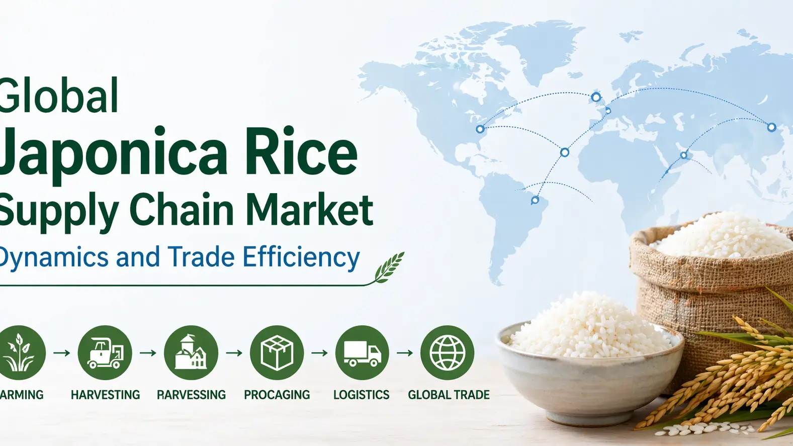 Global Japonica Rice Supply Chain Market Dynamics and Trade Efficiency