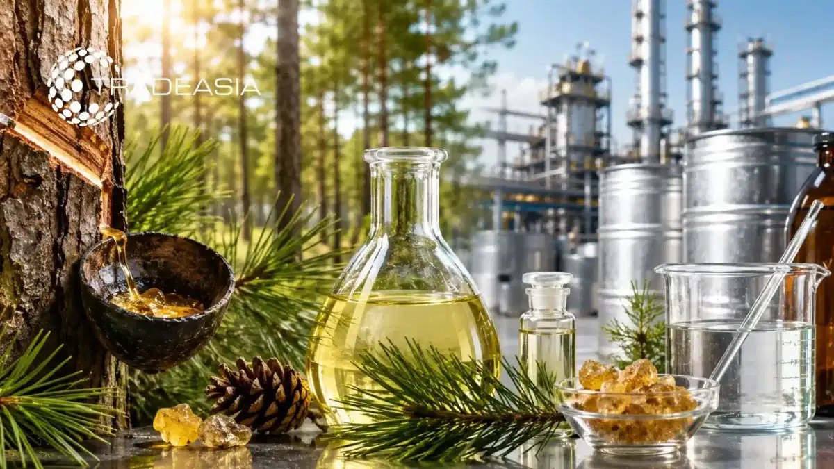 口香糖松节油和松树衍生物的全球买家